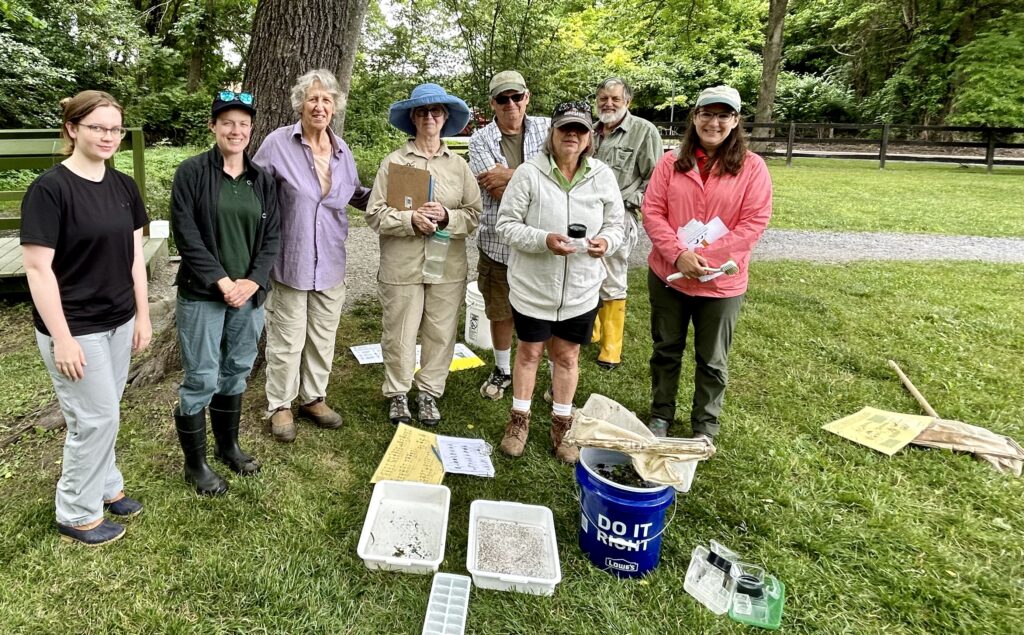 Participants in Stream Monitoring Workshop